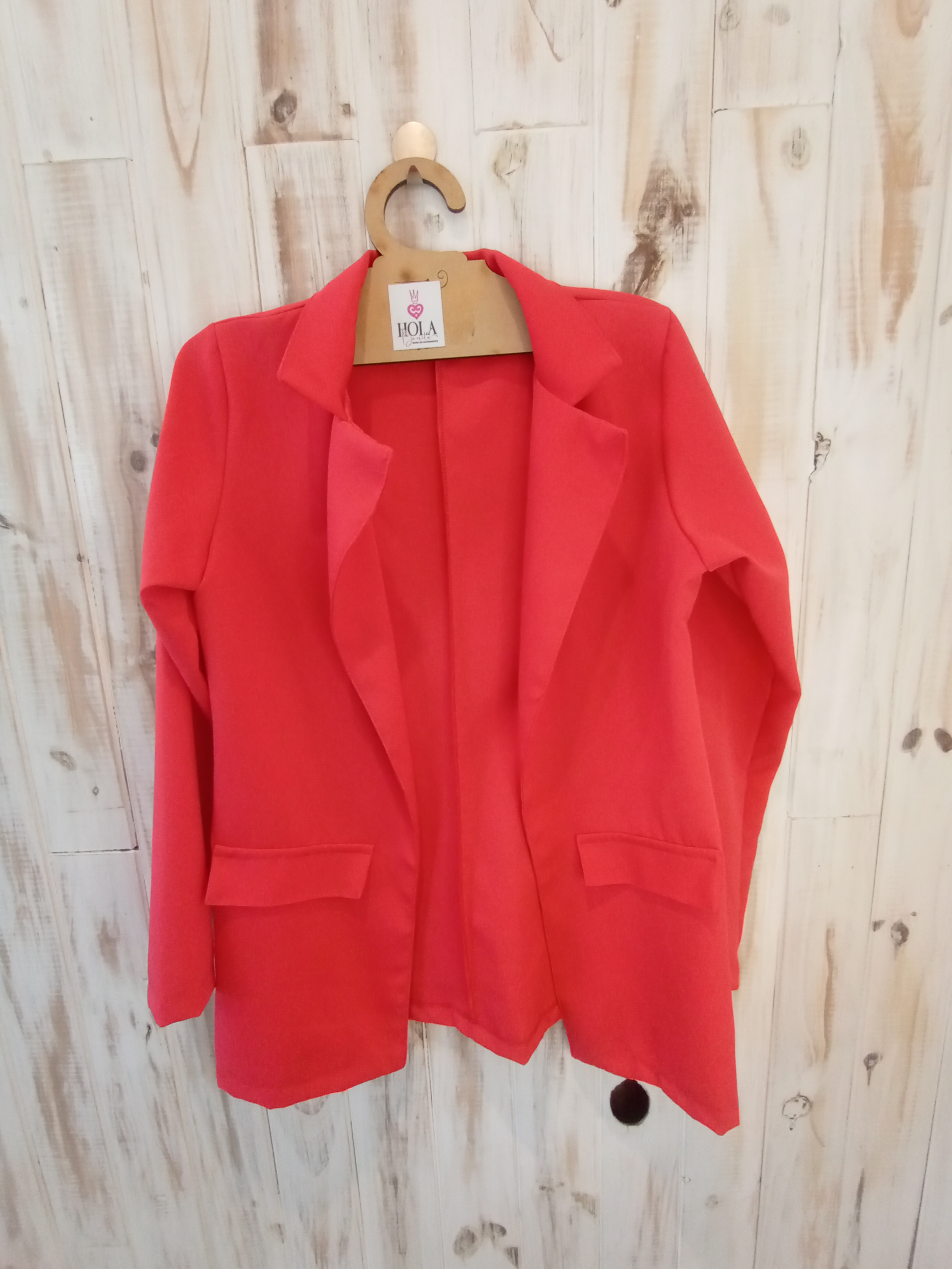 Blazer rojo talle 2