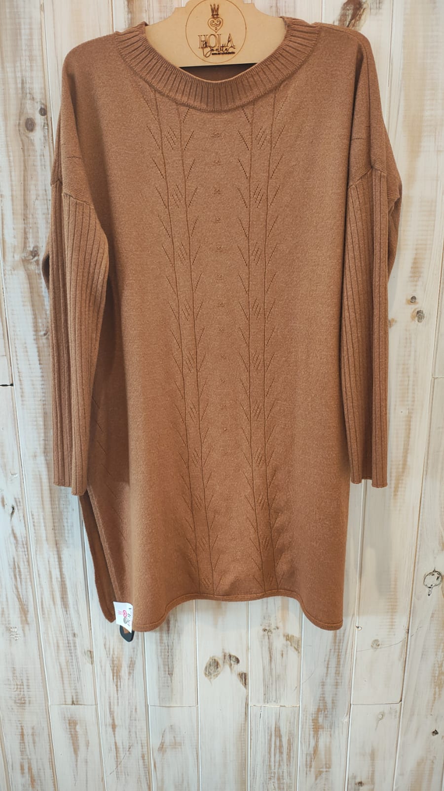 Sweater marrón  vestido