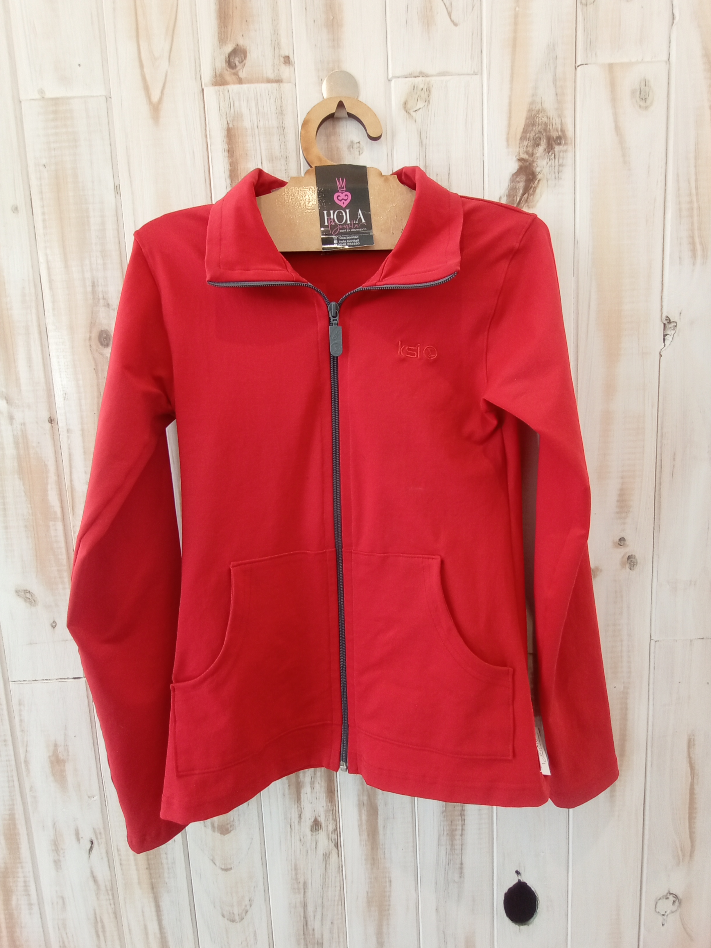 Campera roja KSI
