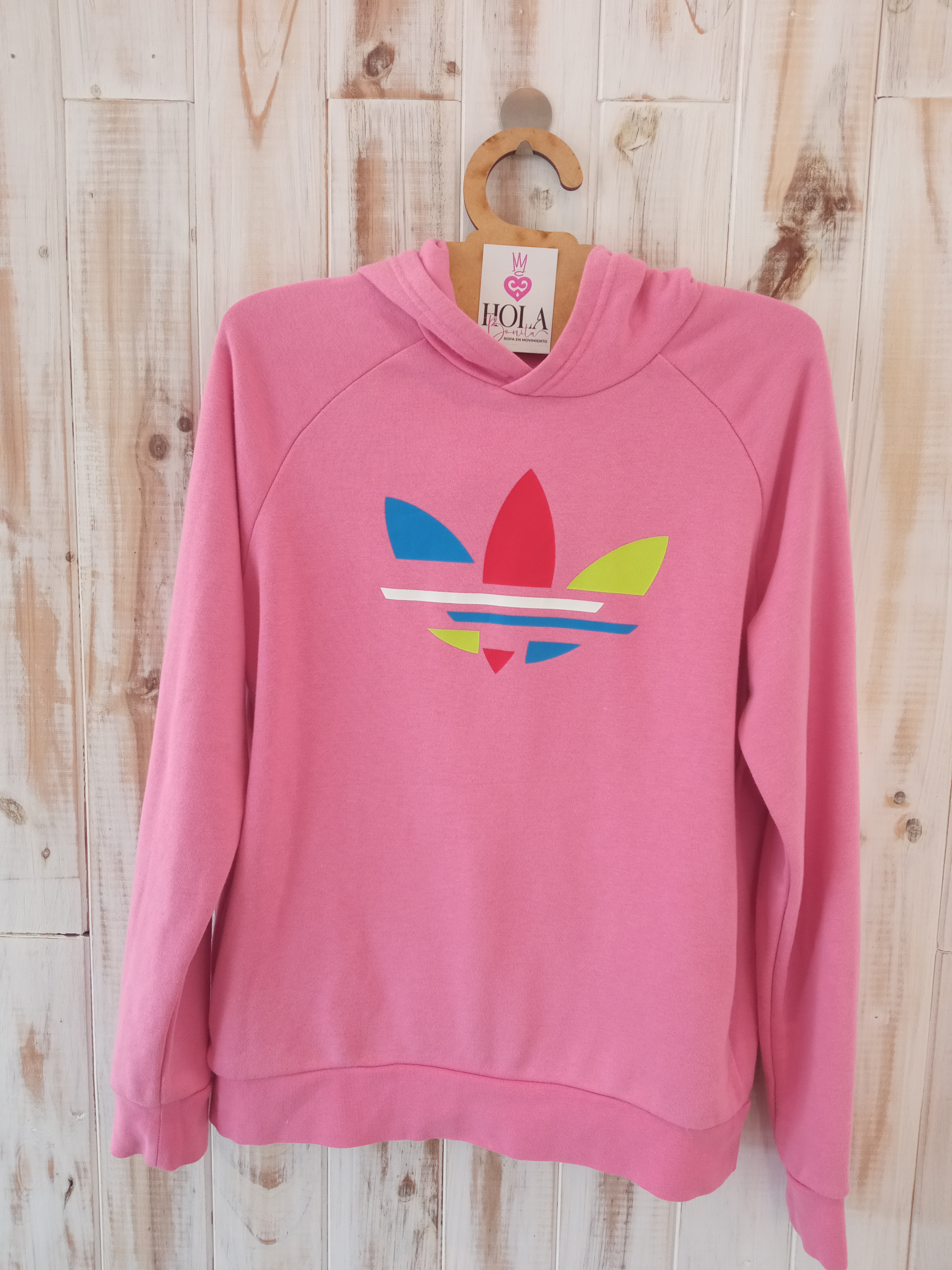 BUZO ROSA ADIDAS